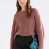 Agna Pattern Sweater Rosewood