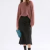 Agna Pattern Sweater Rosewood