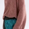Agna Pattern Sweater Rosewood