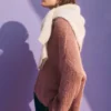 Agna Pattern Sweater Rosewood