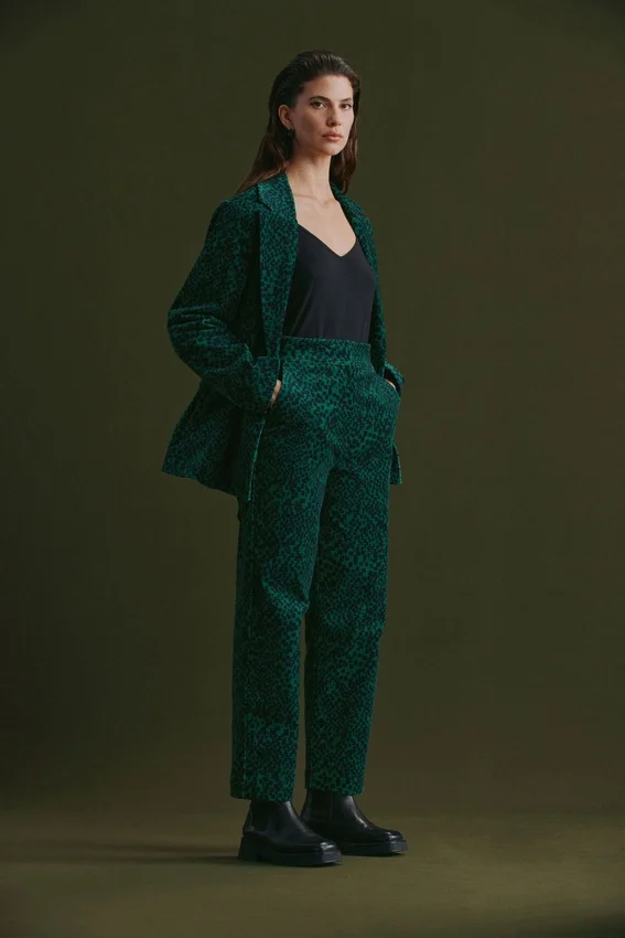 Altes Pant Green Sinda Print Altes Pant Green Sinda Print