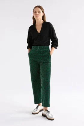 Altes Pant Green Sinda Print