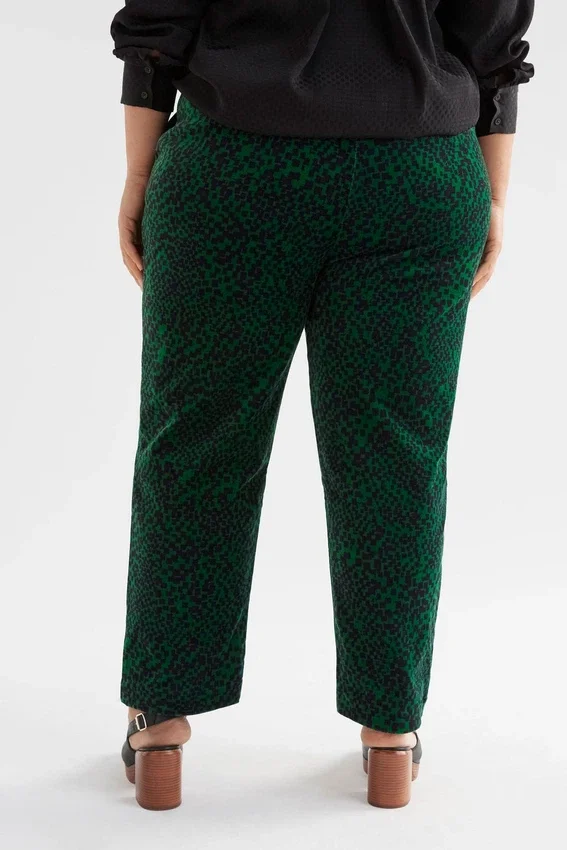Altes Pant Green Sinda Print Altes Pant Green Sinda Print