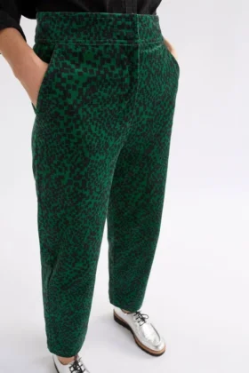 Altes Pant Green Sinda Print