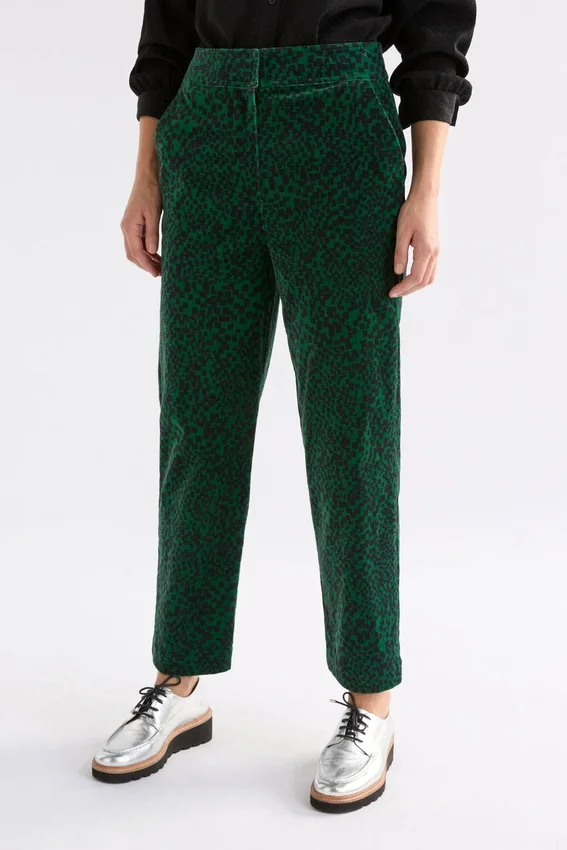 Altes Pant Green Sinda Print Altes Pant Green Sinda Print