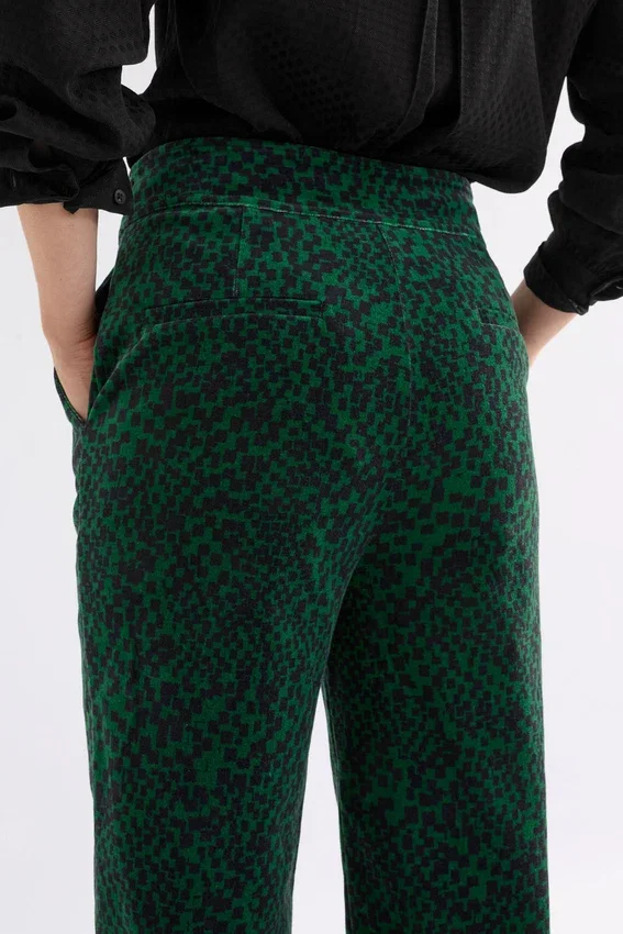 Altes Pant Green Sinda Print Altes Pant Green Sinda Print