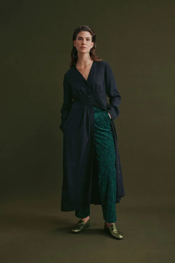 Altes Pant Green Sinda Print Altes Pant Green Sinda Print