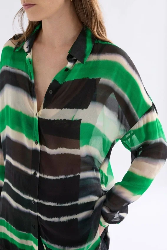 Eir Sheer Shirt Saillte Print Eir Sheer Shirt Saillte Print