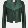 Fine Leather Jacket Milan Green Fine Leather Jacket Milan Green