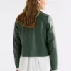 Fine Leather Jacket Milan Green Fine Leather Jacket Milan Green