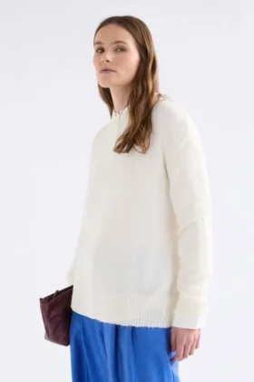 Fjer Sweater Off White