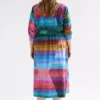 Gia 3/4 Sleeve Shirt Dress