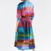 Gia 3/4 Sleeve Shirt Dress