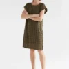 Grid Burnout Dress