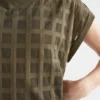 Grid Burnout Dress