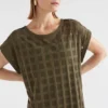 Grid Burnout Dress