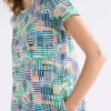 Haki Dress Chess Print