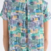 Haki Dress Chess Print