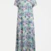 Haki Dress Chess Print