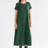 Haki Dress Green Sinda Print Haki Dress Green Sinda Print
