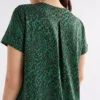 Haki Dress Green Sinda Print Haki Dress Green Sinda Print