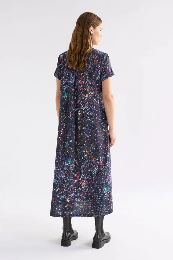 Haki Dress Tola Print Haki Dress Tola Print
