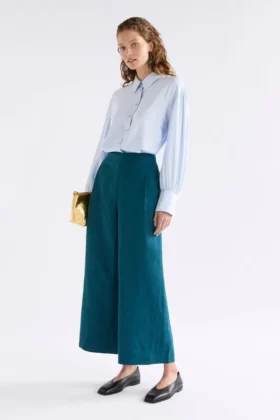 Ilona Linen Pant Peacock Ilona Linen Pant Peacock