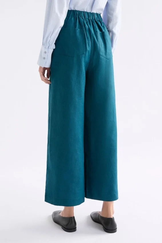 Ilona Linen Pant Peacock Ilona Linen Pant Peacock