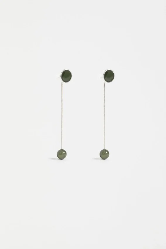 Laspar Long Drop Earring Laspar Long Drop Earring