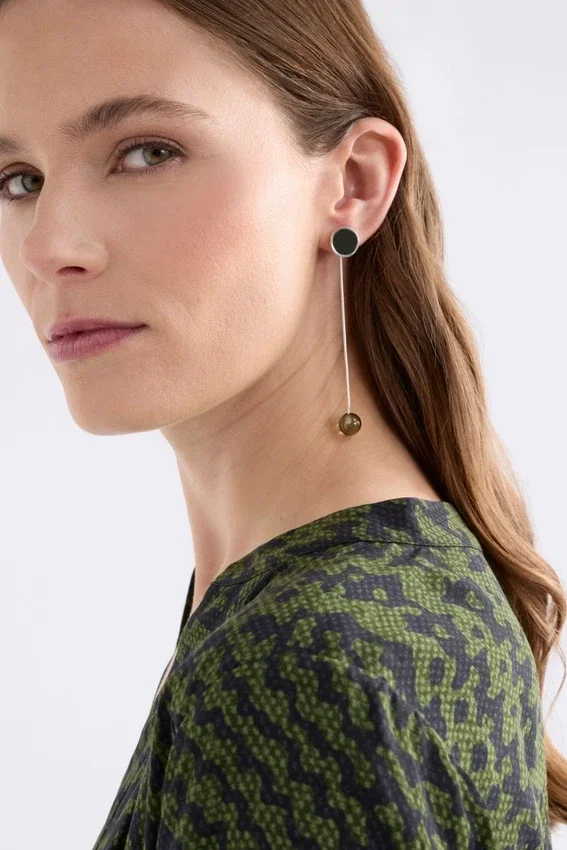 Laspar Long Drop Earring Laspar Long Drop Earring