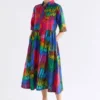 Llinen Light Dress Lind Print