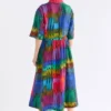 Llinen Light Dress Lind Print
