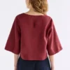 Llinen Light V Neck Top