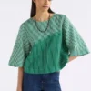 Llinen Top Otler Print