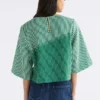Llinen Top Otler Print