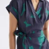 Minnen Wrap Dress Tera Print