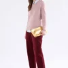 Nevis Merino Sweater Blush Nevis Merino Sweater Blush