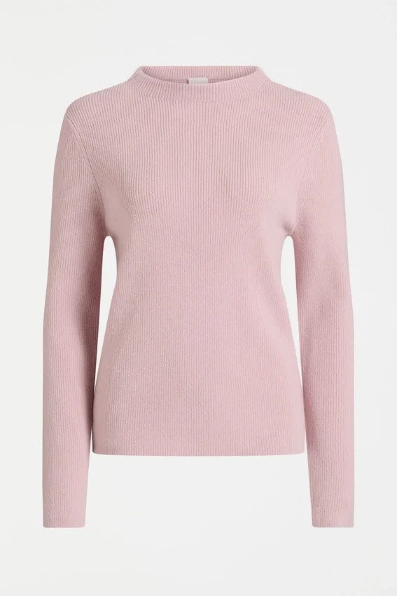 Nevis Merino Sweater Blush Nevis Merino Sweater Blush