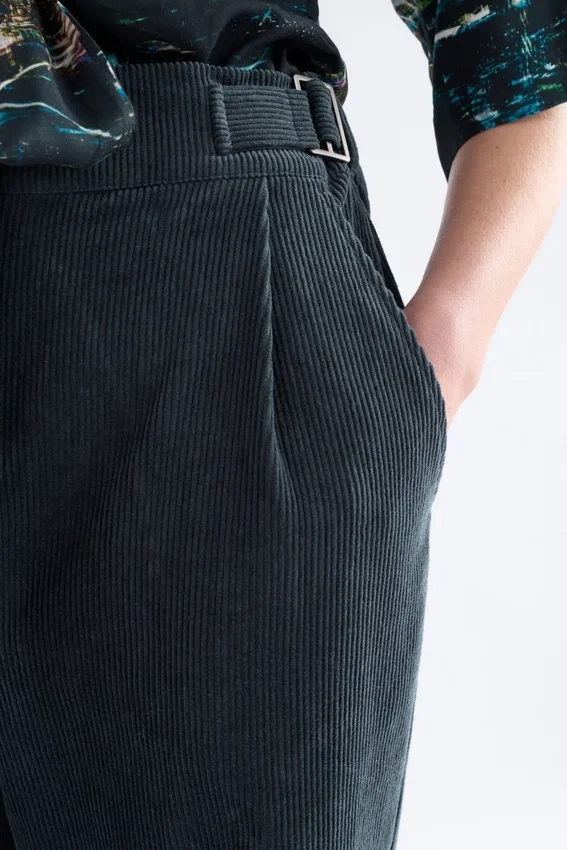Noemi Cord Pant Carbon Noemi Cord Pant Carbon