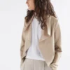Stone Fine Leather Jacket