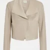Stone Fine Leather Jacket