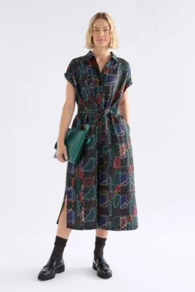 Tilko Linen Shirt Dress