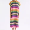 Tilko Linen Shirt Dress Lysbro Print Tilko Linen Shirt Dress Lysbro Print